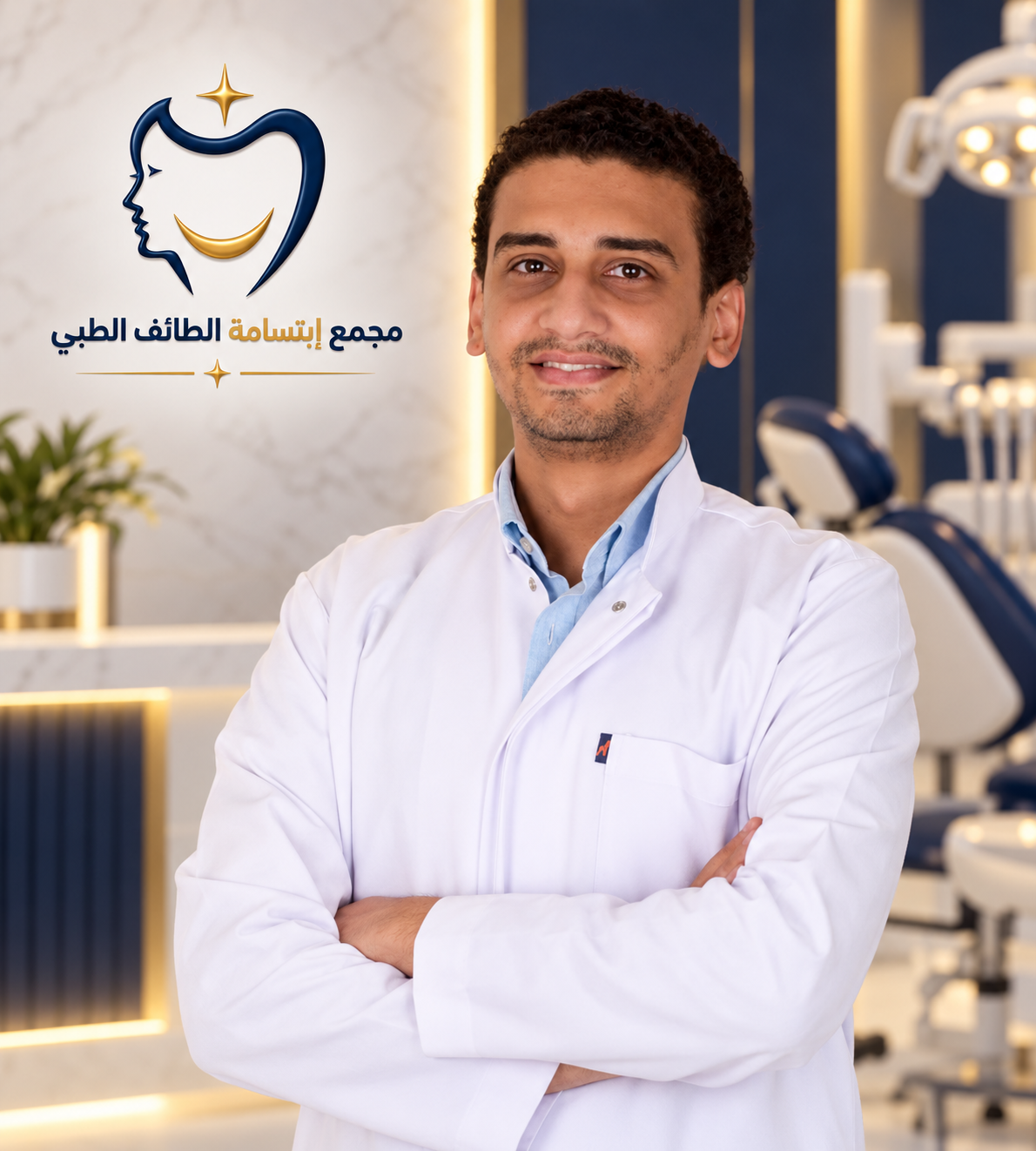 د. أحمد سامي أخصائي تركيبات الأسنان في مجمع ابتسامة الطائف الطبي بالطائف