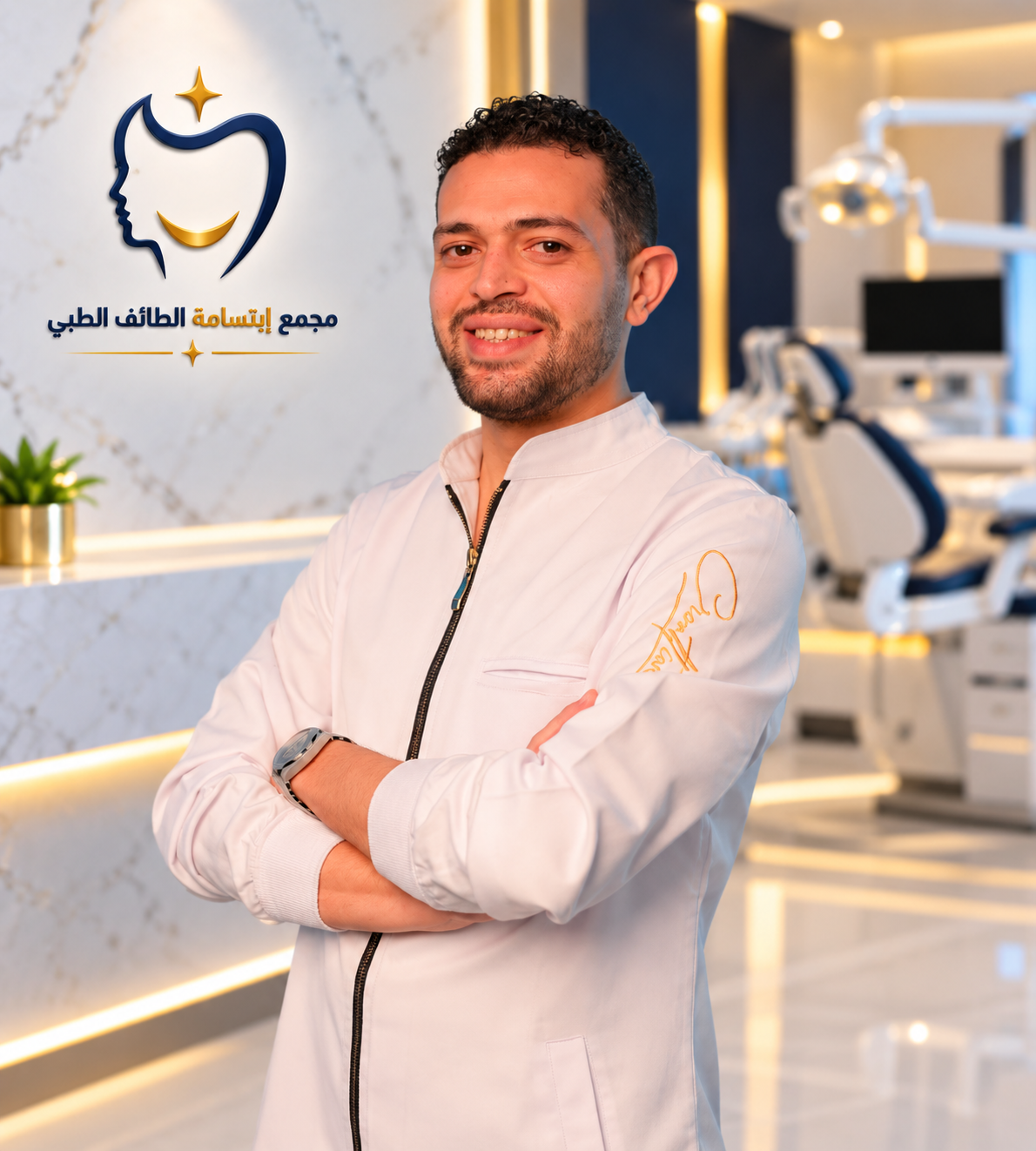 د. عبدالله بهاء الدين أخصائي تقويم الأسنان في مجمع ابتسامة الطائف الطبي