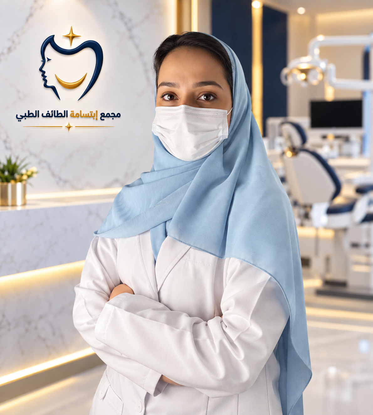 د. مروة النوري من الفريق الطبي في مجمع ابتسامة الطائف الطبي بالطائف